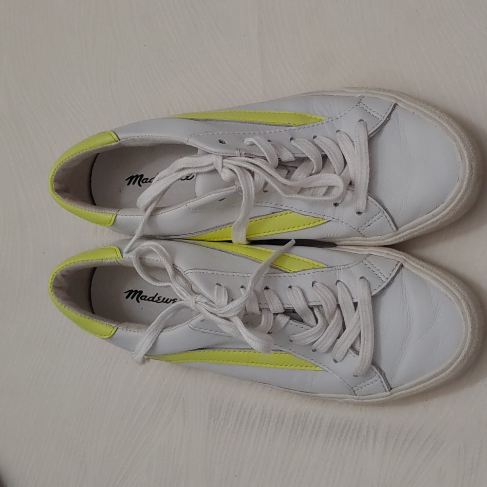 Madewell Women's Size 7 Men's Size 5.5 Leather Sneakers